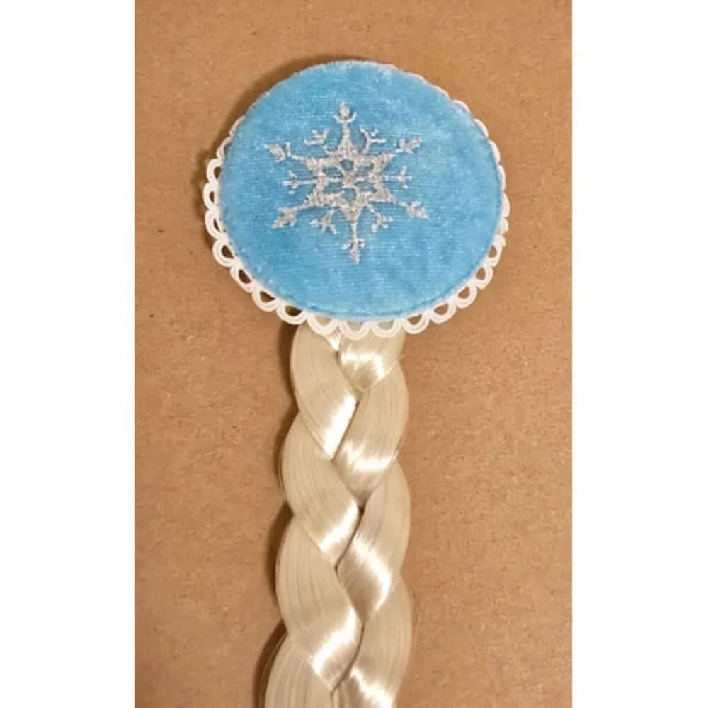 Elsa Braid Hair Clip Frozen-Inspired Halloween Costume Dress-Up Accessory Disney